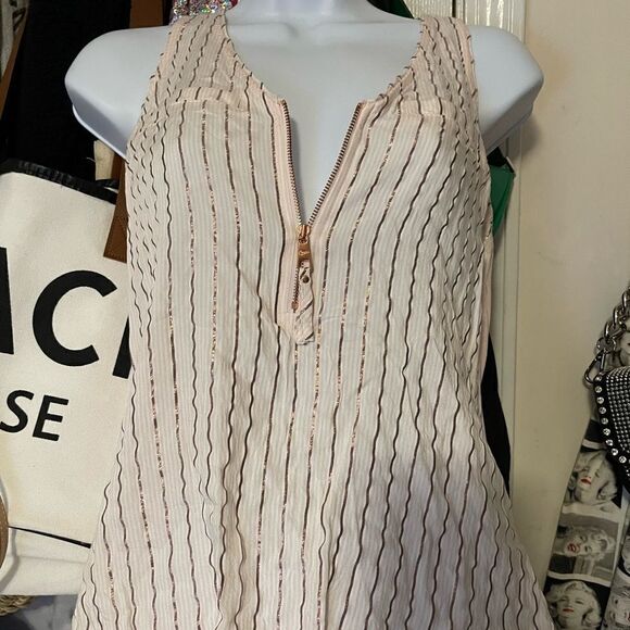 $2/15 Candie’s Striped Tank - Picture 1 of 4